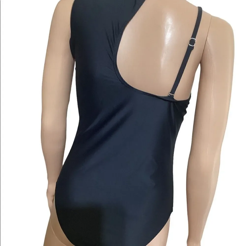New Shein One Piece Black Swimsuit L